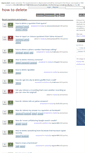 Mobile Screenshot of howtodelete.info